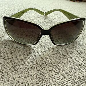 SMITH Black and Green Women's Sunglasses